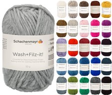 50g Schachenmayr Wash+Filz-it
