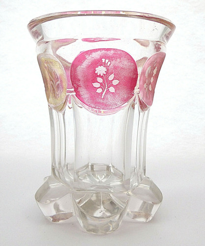 Ranftbecher biedermeier glas - biedermeier,