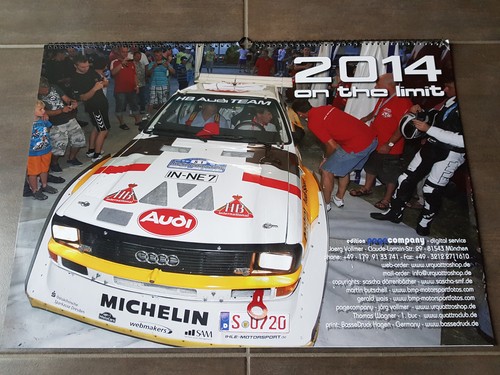 Audi quattro rallye kalender - quattro,