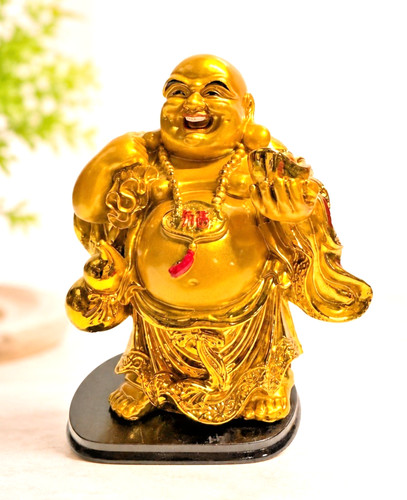 Lachender buddha mönch - lachender,