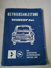 Betriebsanleitung Trabant 601, 16. Auflage 1976