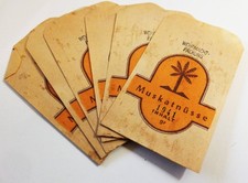 1941 Tüte Muskat Leer 2Stk Wehrmacht Packung Feld Ausrüstung Heer WH WW WK 410