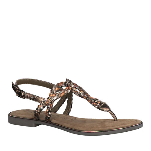 Tamaris damen braune sandalen - braune,