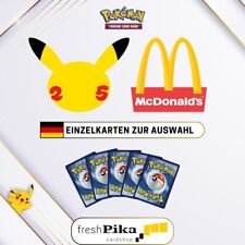 Pokemon - McDonalds 25th Anniversary - Deutsch ?? Einzelkarten zur Auswahl
