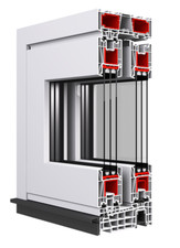 Hebeschiebetür -  Terrassentür - HST - Salamander EvolutionDrive 82 - RC2