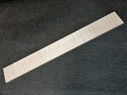 Flamed maple fretboard blank - flamed,
