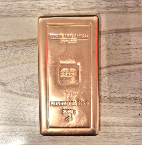 Kupferbarren geiger 5 - kupferbarren, kg