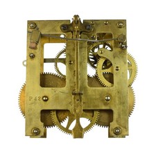 Altes GUSTAV BECKER  P42 Uhrwerk f Wanduhr Regulator Uhrmacher clock movement