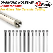 12x Diamantbohrer 6mm