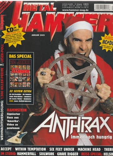 Metal hammer 1 2005 - metal, #1/2005