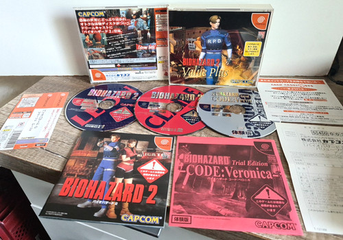Sega dreamcast biohazard 2 - dreamcast,