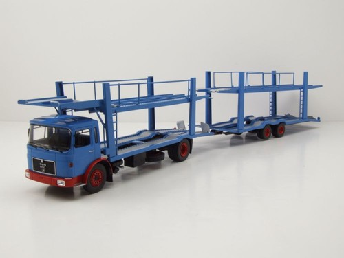 Man autotransporter 1970 blau - man,