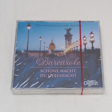 5 CDs, Readers Digest, Bacarole, Schöne Nacht du Liebesnacht, 2010, OVP