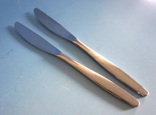 WMF Lüneburg Besteck 2 Menümesser Tafelmesser Messer Cromargan (F025-1712)