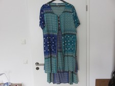 2 Teile, Kleid ohne Arm,Überwurf, Kurzarm, Gr. 50, DW-Shop, auch einzeln tragbar