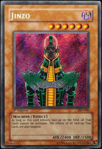 Jinzo psv 000 - yu-gi-oh!, psv-000