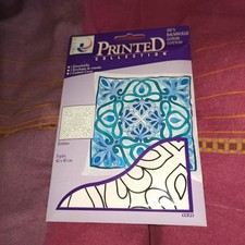 Kissen ,, Krishna "  40x40cm, 100% Baumwolle, Gutta in Schwarz, Textilmalerei