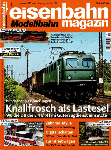 Eisenbahn modellbahn magazin - modellbahn,