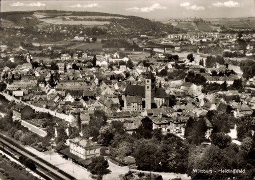 Heidingsfeld würzburg am - ak,