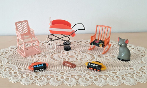 Ddr puppenstube puppenwagen - puppenstube,