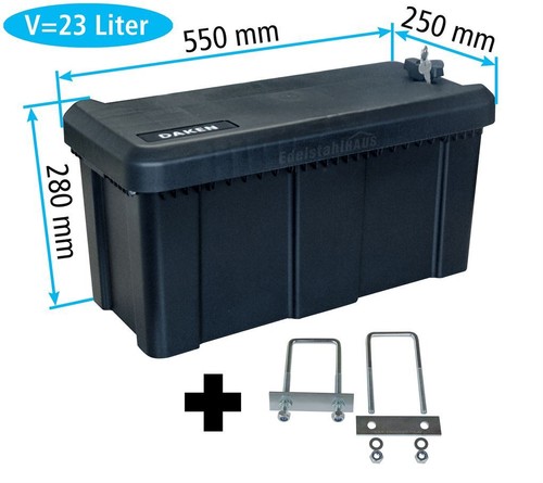 Deichselbox mit montagesatz - deichselbox,