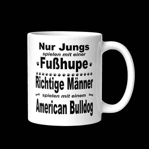 American bulldog tasse - tasse, mug