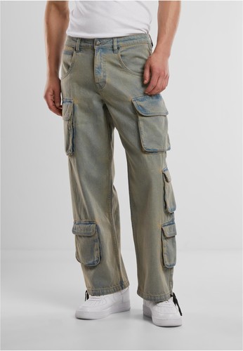 Multi pocket denim cargo - multi,