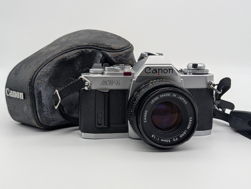 Canon 35mm slr kamera - av-1,