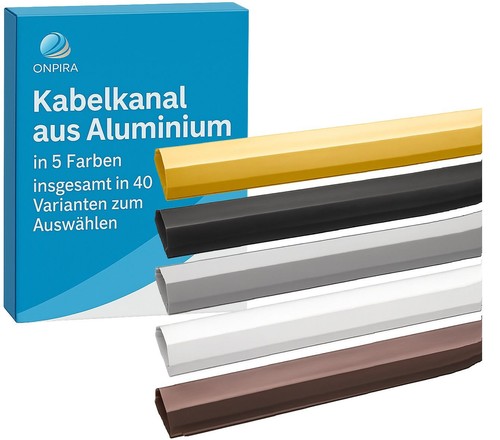 Aluminium kabelkanal - aluminium,