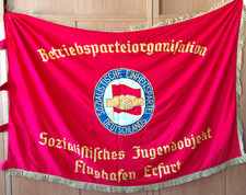 DDR, SED-Fahne Jugendobjekt