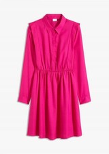 Jerseykleid aus Strukturstoff