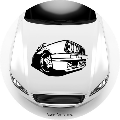 Autoaufkleber bmw 3er - bmw,
