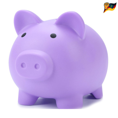Mini sparschwein violett - sparschwein,