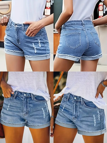 Damen jeans short - damen,