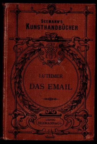 Luthmer das email 1892 wiener - luthmer,