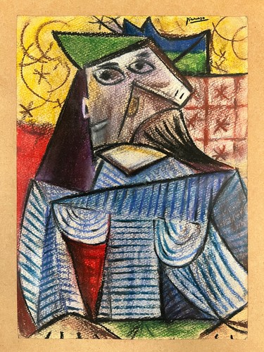 Pablo picasso zeichnung auf - picasso,