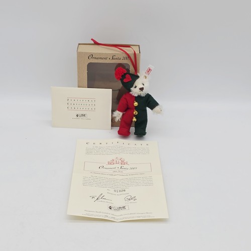 Steiff 675850 ornament santa - steiff,