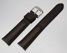 Lederband für Mühle Glashütte - 18 mm - dunkelbraun - NEU - vom Fachhändler