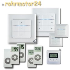 Funk Rolladen Steuerung Funkempfänger Fernbedienung für Rohrmotor Rolladenmotor