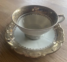 Sammeltasse Bareuther Bavaria Tasse Und Untertasse Gold