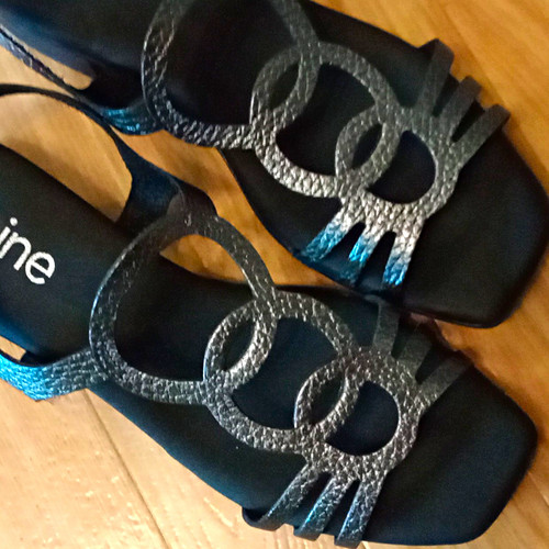 Heine damen sandalen silber - heine,