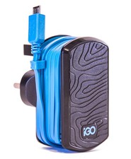 iGo Ladekabel Micro-USB Ladegerät Stecker-Netzteil Lader Smartphone Handy Navi