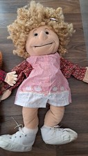 FOLKMANIS  Mädchen Blonde Haare 66cm Handpuppe Therapiepuppe