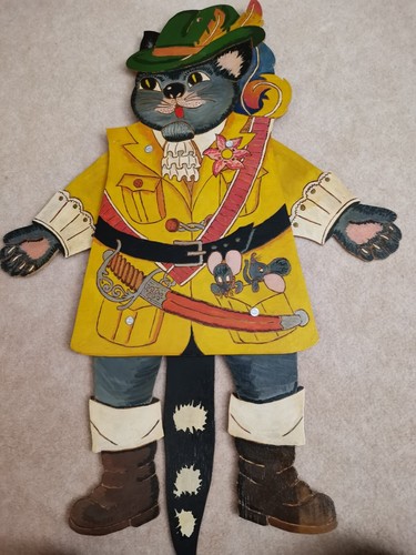 Ddr figur hampelmann katze - figur,