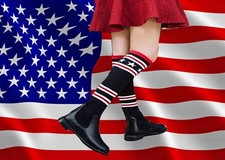 S13✪ Kniestrumpf Stiefel