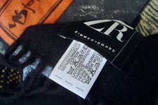 PLAID ZIMMER & ROHDE 100% WOLLE + 100% Baumwolle 130x160 cm FRANSEN