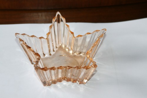 Alte pressglas schale stern - alte,