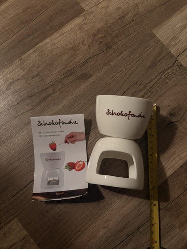 Kleines schokoladenfondue - kleines,