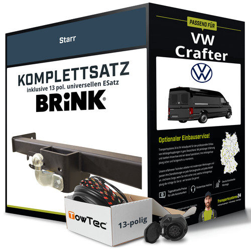 Anhängerkupplung brink starr - anhängerkupplung,