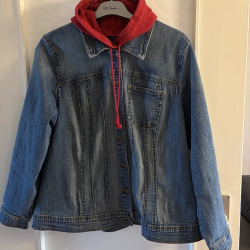 Damen jeans jacke stretch - jeans,